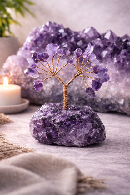Amethyst Manifestation Night Stand
