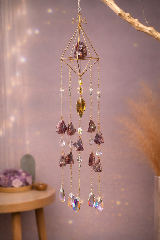 KarmaSatra™ Amethyst Sun Catcher