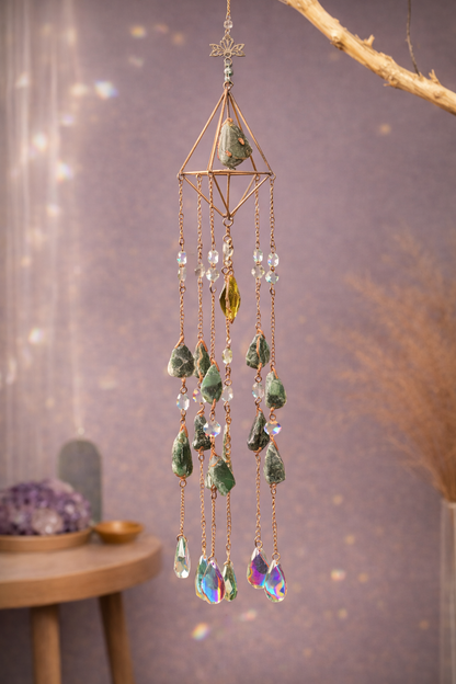 KarmaSatra™ Green Aventurine Sun Catcher