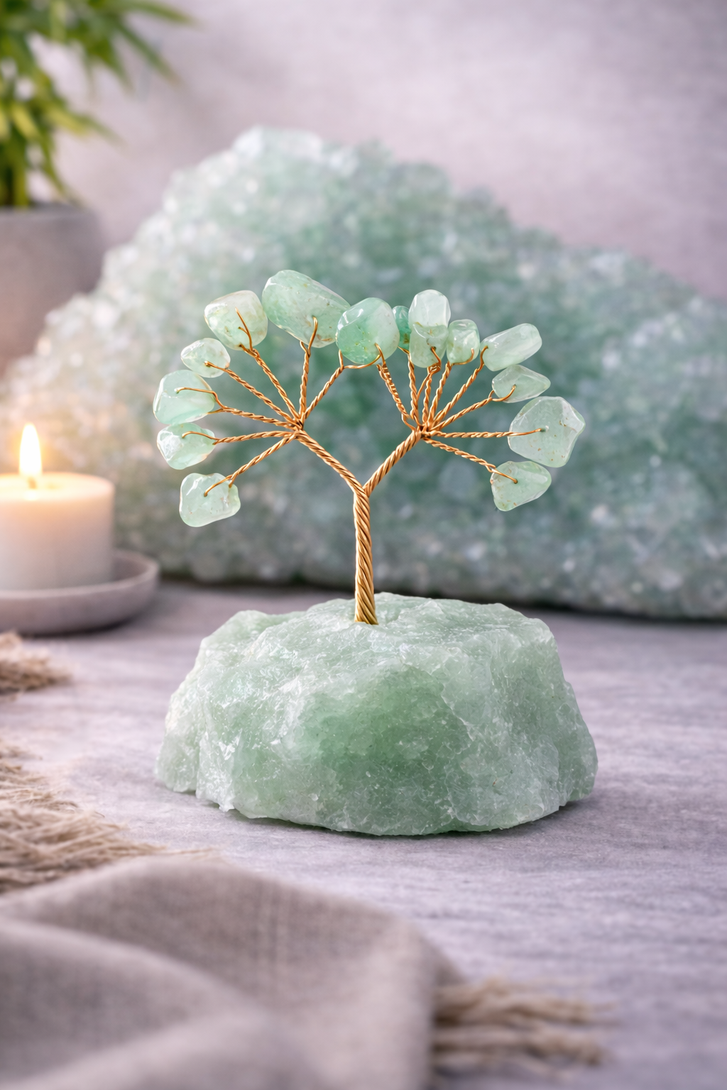 Green Aventurine Manifestation Night Stand