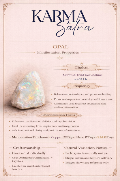 Opal Energy Pendant (Silver)