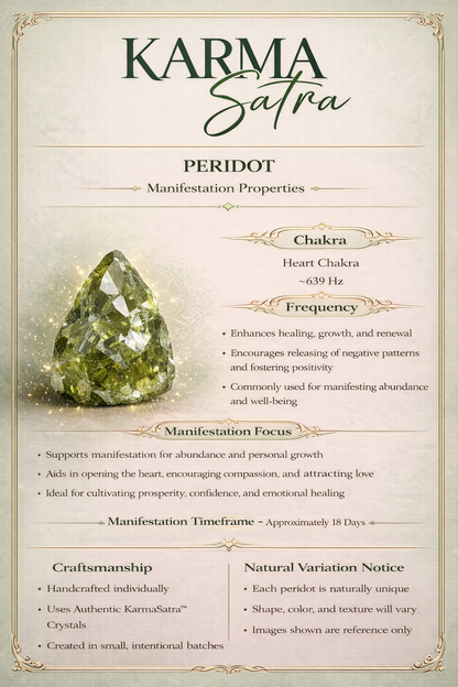 KarmaSatra™ August Birthstone Crystal Bracelet