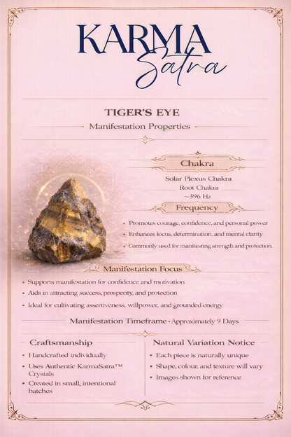 KarmaSatra™ Tiger’s Eye Tree of Life