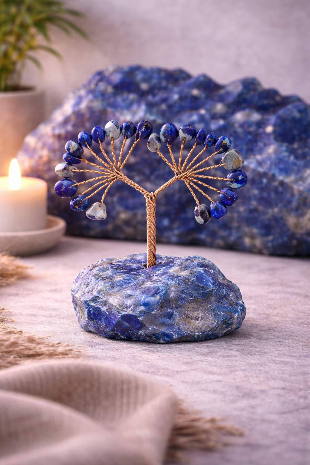 Lapis Lazuli Manifestation Night Stand