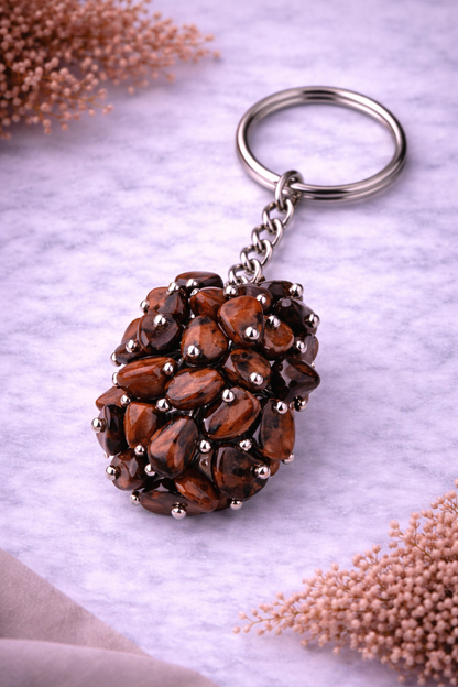 KarmaSatra™ Mahagony Crystal Keychain