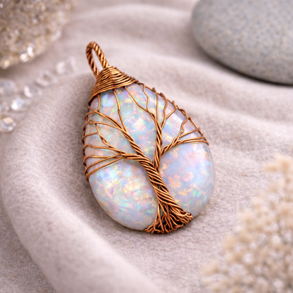 Opal Energy Pendant (Copper)
