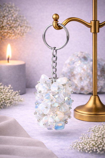 KarmaSatra™ Opal Crystal Keychain